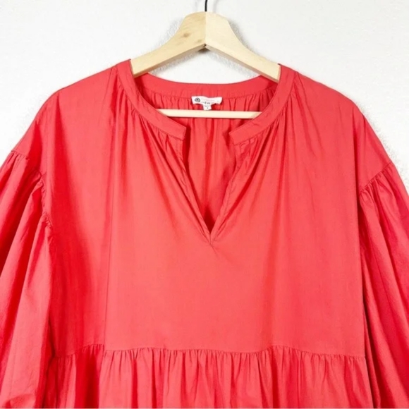 Sundry for Evereve - The Anywhere Easy Dress, Size 0 (XS) Coral Pink - Picture 8 of 16